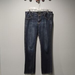 Calvin Klein Jeans Indigo Straight-Leg Women's Denim